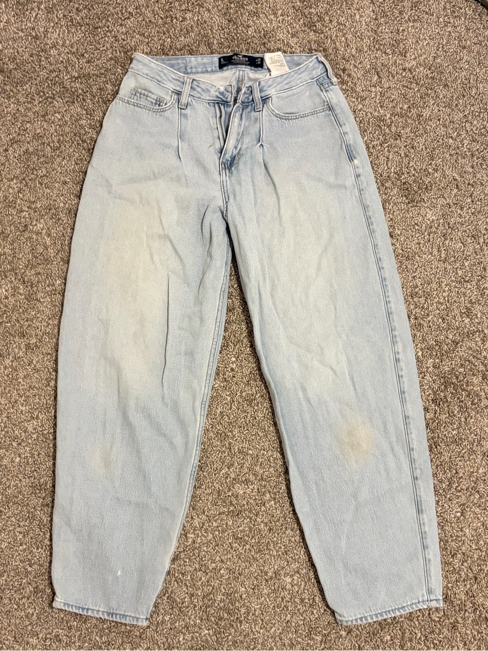 Hollister Light Blue Boyfriend Jeans